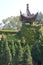 Overgrown Pagoda in Huaqing Palace near Xian