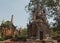 The overgrown ruins of the Indein Pagoda stupas, Shan State, Myanmar