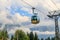 Overhead cable car to First mountain, Grindelwald, Switzerland