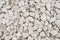 Overhead of a pile of white limestone rocks - great for industrial backgrounds