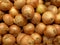 Overhead shot of fresh onions in a bunch - perfect for background