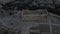 Overhead Top Down Birds View of Acropolis in Athens, Greece at Dusk