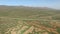 Overhead Track view of Outback Off Roader on Dirt Road