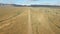 Overhead Track view of Outback Off Roader on Dirt Road