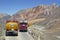 Overland route to Leh in Ladakh