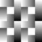 Overlapping rectangles seamless pattern. Lamella, mosaic greysca