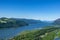 Overlook on the Columbia River gorge