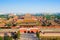 Overlook the Forbidden City in evening