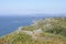 Overlook of Galician coast