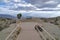 Overlook at Joshua Tree National Park with amazing Bermuda Sand Dunes view