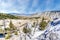 Overlook of the Lower Terrace of Mammoth Hot Springs at Yellowstone