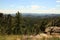 Overlook over the needles highway