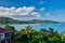 Overlook of Seychelles bay, Mahe island