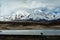 Overlooking the 7,500-meter-high Muztagh Tower from Pamirs Karakul Lake