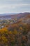 Overlooking Autumn Landscape from Niagara Escarpment, Ontario