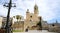 Overlooking the center of Sitges with church