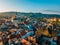 Overlooking Cesky Krumlov in the morning