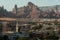 Overlooking the city of Al Ula, Saudi Arabia