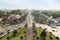 Overlooking the city of Vientiane