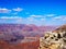 Overlooking the Grand Canyon on a Sunny Day