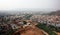 Overlooking houses in Jaipur, India.