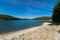 Overlooking Long Pine Reservoir in Michaux State Forest, Pennsylvania During Summer