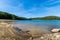 Overlooking Long Pine Reservoir in Michaux State Forest, Pennsylvania During Summer