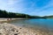 Overlooking Long Pine Reservoir in Michaux State Forest, Pennsylvania During Summer