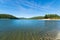 Overlooking Long Pine Reservoir in Michaux State Forest, Pennsylvania During Summer