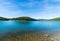 Overlooking Long Pine Reservoir in Michaux State Forest, Pennsylvania During Summer