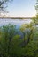 Overlooking mississippi river at spring lake park