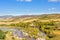 overlooking Nuanhe River autumn scenery