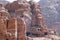 Overlooking Petra in Southern Jordan