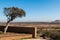 Overlooking the Tijuana Estuary in San Diego with Mountains