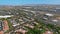 Overlooking view of a small town a Avondale in a mountain valley among desert the Arizona