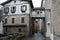 Overpass in Pamplona old town