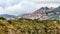 Overview of ancient town of Rocca di Papa perched in a beautiful natural and landscape context and location of Roman Castles