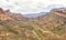 Overview of Apache trail scenic drive, Arizona