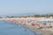 Overview of the beaches and seaside resorts of Marina di Carrara in Italy after anti-covid-19 measures