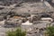 Overview of Beit She`an ancient ruins in Israel
