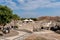 Overview of Beit She`an ancient ruins in Israel