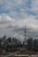 Overview of the CN Tower needle in Toronto Ontario