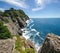 Overview of the coast of Portofino