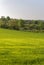 Overview in the countryside of the Po Valley