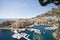 Overview of Fontvieille, Monaco