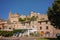 Overview of the historic center of Bolsena  Italy