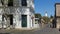 Overview of the historic and colonial center of Colonia del Sacramento with the lighthouse. It is one of the oldest cities in