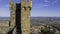 Overview of the inside of the Fortress of Montalcino