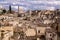 Overview of Matera town in southern Italy