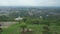Overview pan shot of Thai city Songkhla